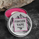 Tape in re-usable aluminum jar